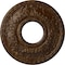 Ekena Millwork Hurley Ceiling Medallion (Canopies up to 7 1/4"), 22 1/8"OD x 7 1/4"ID x 1 3/4"P, Root Beer Crackle CM26HURBC - alternate 1